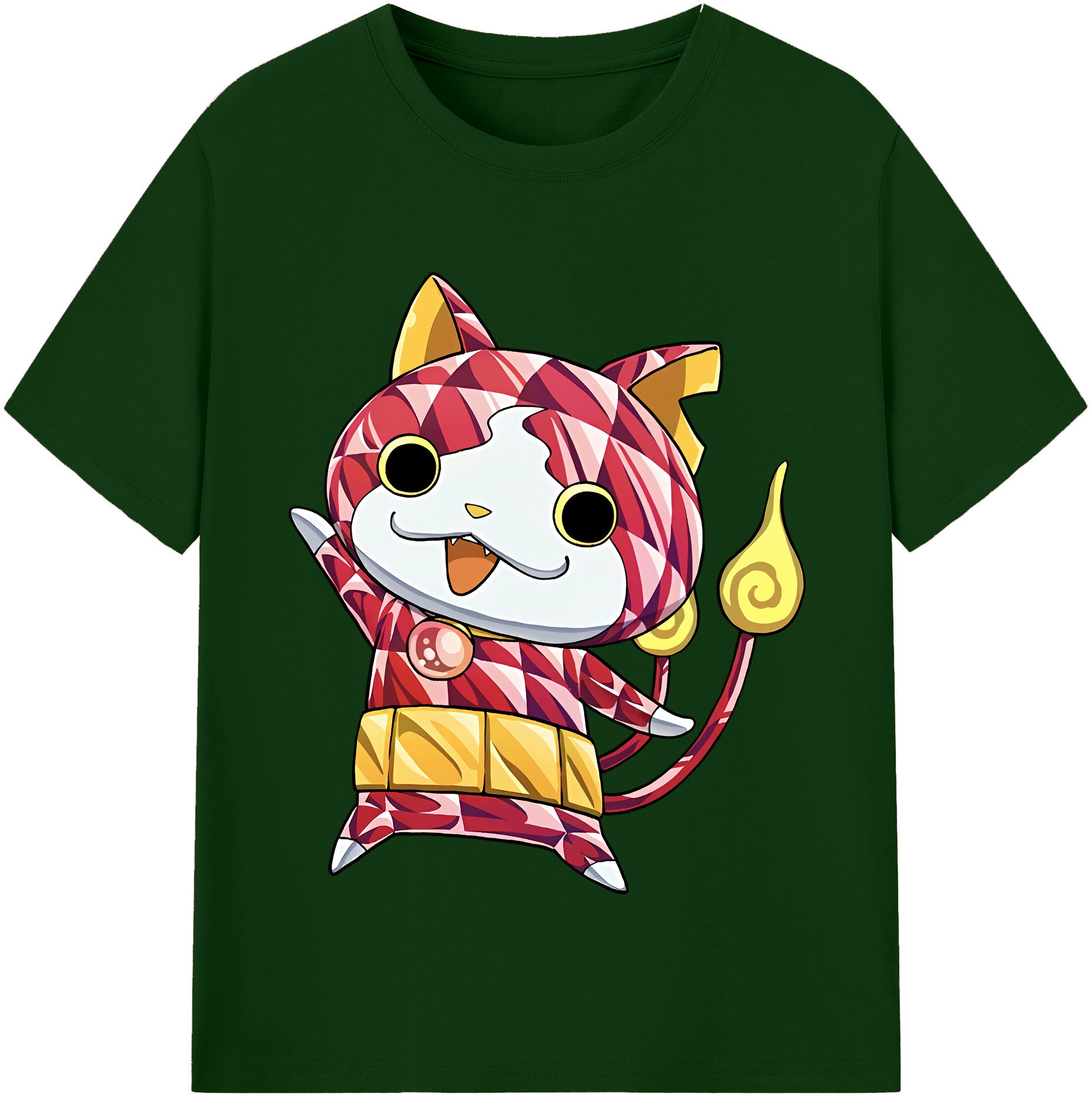 （画像用） 妖怪ウォッチ Yo-kai Watch 綿100％半袖Tシャツ（フロントプリント）